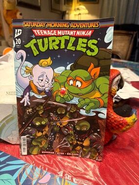 comic book cover for Teenage Mutant Ninja Turtles: Saturday Morning Adventures #